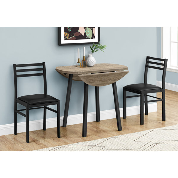 Small Two Chairs With Kitchen Table | Wayfair